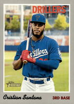 2019 Topps Heritage Minor League #131 Cristian Santana