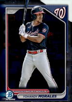 2024 Bowman Chrome Draft #BDC-120 Yohandy Morales