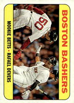 2018 Topps Heritage High Number Combo Cards #CC-10 Rafael Devers|Mookie Betts