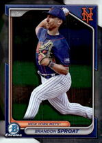 2024 Bowman Chrome Draft #BDC-90 Brandon Sproat