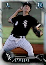 2016 Bowman Chrome Draft Refractor #BDC-17 Jimmy Lambert