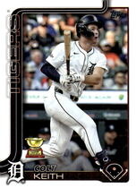 2025 Topps Base Set #180 Colt Keith