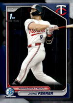 2024 Bowman Chrome Draft #BDC-167 Jaime Ferrer