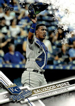2017 Topps Holiday #HMW79 Salvador Perez