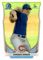 2014 Bowman Chrome Draft #CDP78 Carson Sands