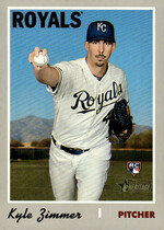 2019 Topps Heritage High Number #653 Kyle Zimmer