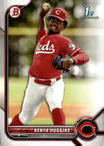 2022 Bowman Draft #BD-140 Kenya Huggins