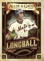 2020 Topps Allen & Ginter Longball Lore #LL-41 Darryl Strawberry