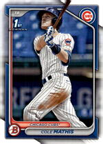 2024 Bowman Draft #BD-81 Cole Mathis