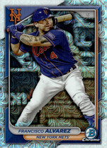 2024 Bowman Chrome Mega Box (Mojo Refractor) (CMP366) #75 Francisco Alvarez