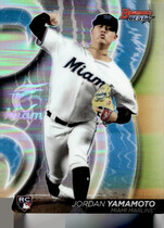 2020 Bowman Best Refractor #16 Jordan Yamamoto