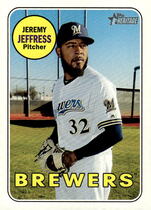 2018 Topps Heritage High Number #664 Jeremy Jeffress