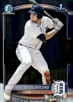 2025 Bowman Chrome Prospects #BCP-13 Josue Briceno