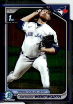2024 Bowman Chrome Draft #BDC-185 Jackson Wentworth
