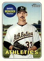 2018 Topps Heritage High Number #525 Daniel Mengden