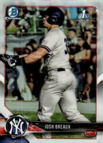 2018 Bowman Chrome Draft Refractor #BDC-57 Josh Breaux