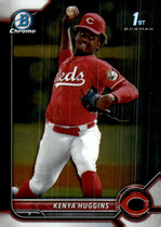 2022 Bowman Chrome Draft #BDC-140 Kenya Huggins
