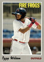 2019 Topps Heritage Minor League #127 Izzy Wilson