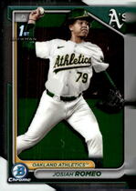 2024 Bowman Chrome Draft #BDC-184 Josiah Romeo