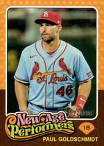 2024 Topps Heritage New Age Performers #NAP-12 Paul Goldschmidt
