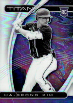 2021 Panini Chronicles Titan Holo #4 Ha-Seong Kim