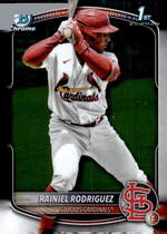 2025 Bowman Chrome Prospects #BCP-200 Rainiel Rodriguez