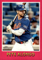 2024 Topps Heritage 1975 Baseball Sensations #75BS-11 Pete Alonso