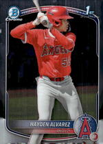 2025 Bowman Chrome Prospects #BCP-12 Hayden Alvarez