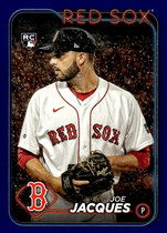 2024 Topps Royal Blue #187 Joe Jacques