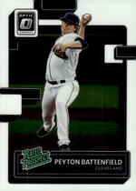 2022 Donruss Optic Rated Prospect #RP-1 Peyton Battenfield