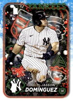 2024 Topps Holiday #H75 Jasson Dominguez
