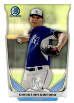 2014 Bowman Chrome Draft Top Prospects #CTP-65 Christian Binford