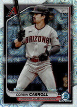 2024 Bowman Chrome Mega Box (Mojo Refractor) (CMP366) #25 Corbin Carroll