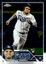 2023 Topps Chrome #18 Jonathan Aranda