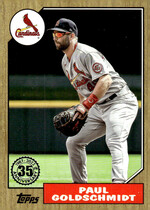 2022 Topps 1987 Topps Series 2 #87TB-31 Paul Goldschmidt