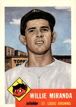 1991 Topps Archives 1953 #278 Willie Miranda
