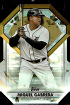 2022 Topps Diamond Greats Die-Cuts Series 2 #DGDC-33 Miguel Cabrera