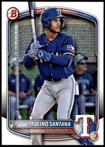 2025 Bowman Prospects #BP-72 Paulino Santana