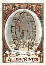 2017 Topps Allen & Ginter Worlds Fair #WF-15 Ferris Wheel