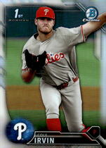 2016 Bowman Chrome Draft Refractor #BDC-4 Cole Irvin