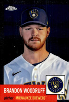 2022 Topps Chrome Platinum Anniversary #195 Brandon Woodruff