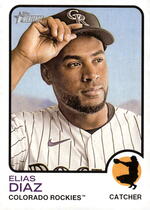 2022 Topps Heritage High Number #686 Elias Diaz
