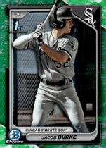 2024 Bowman Chrome Prospects Lunar Glow Refractor #BCP-116 Jacob Burke