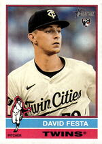 2025 Topps Heritage #249 David Festa