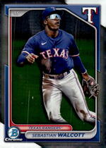 2024 Bowman Chrome Draft #BDC-112 Sebastian Walcott