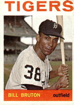 1964 Topps Base Set #98 Bill Bruton