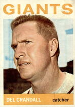 1964 Topps Base Set #169 Del Crandall