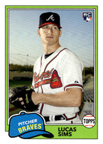 2018 Topps Archives #247 Lucas Sims