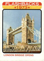 2022 Topps Heritage News Flashbacks #NF-3 London Bridge Opens