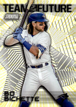2022 Stadium Club Team of the Future #TOF-1 Bo Bichette